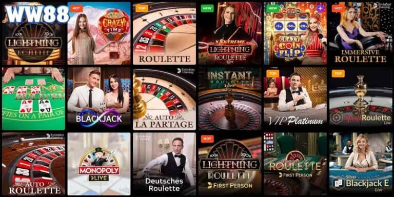 Casino hội tụ gần 150 phòng cược